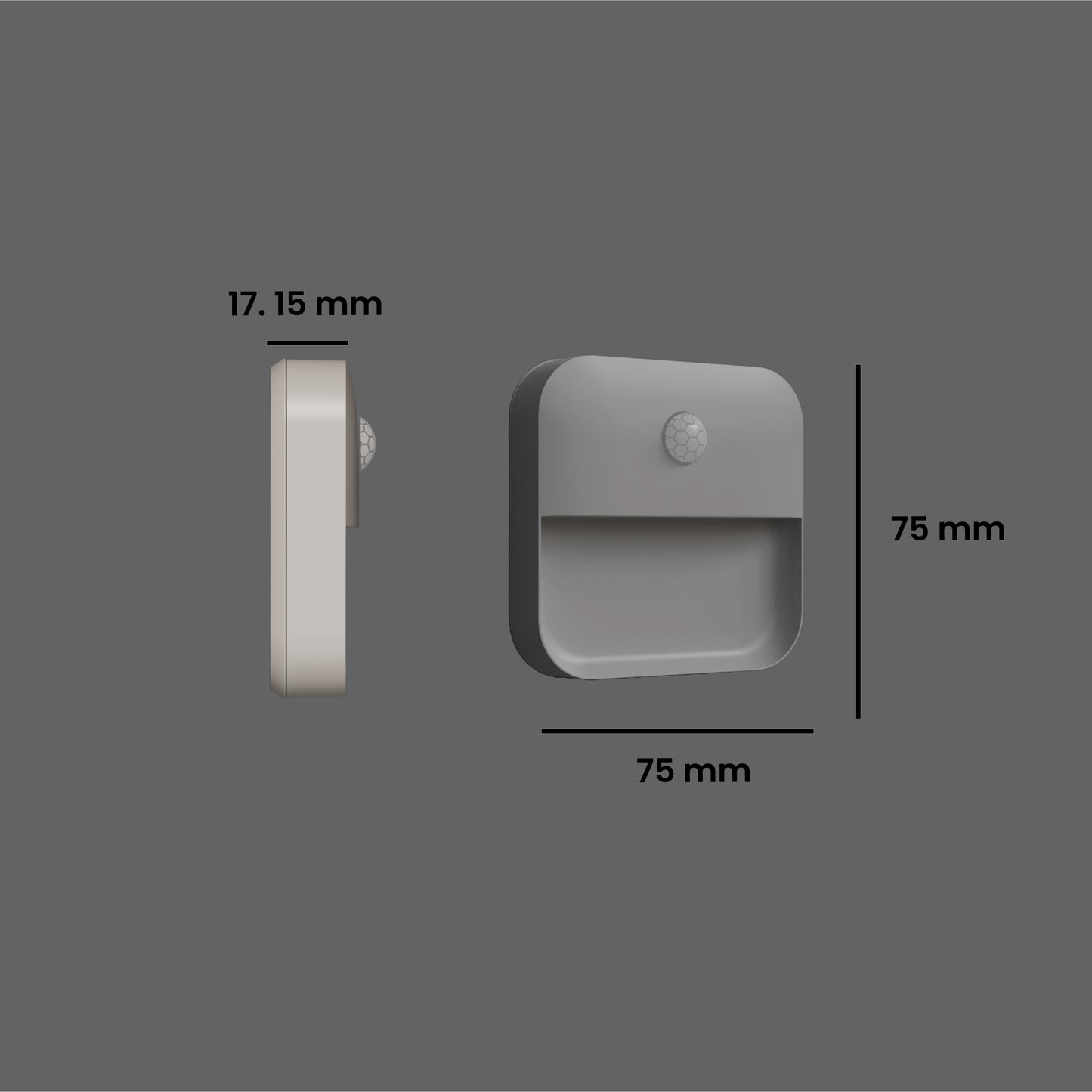 Walkie White Dimension