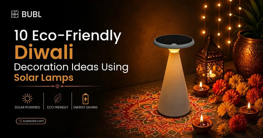 10 Eco-Friendly Diwali Decoration Ideas Using Solar Lamps