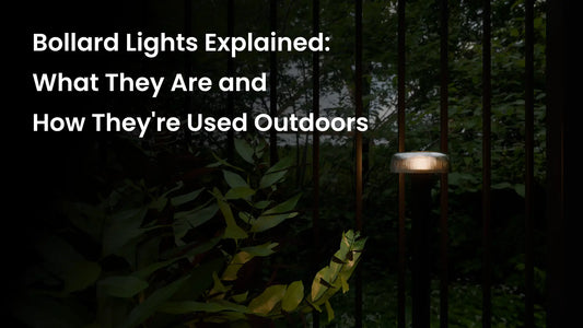Bollard Lights Explained: What They Are and How They're Used Outdoors