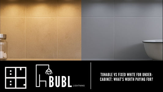 Tunable vs Fixed White for Under-Cabinet: What’s Worth Paying For?