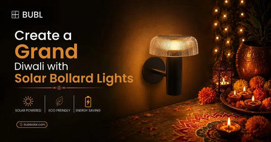 Create a Grand Diwali Entrance with Solar Bollard Lights